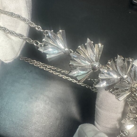 Statement Necklace Silver Tone - Picture 8 of 8